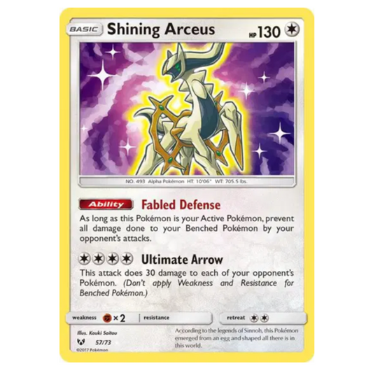 Pokemon TCG Shining Arceus Shining Legends 57/73