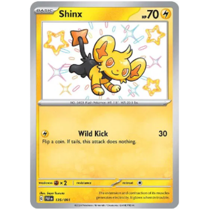 Pokemon TCG Shinx *Baby Shiny* Shiny Paldean Fates 135/091