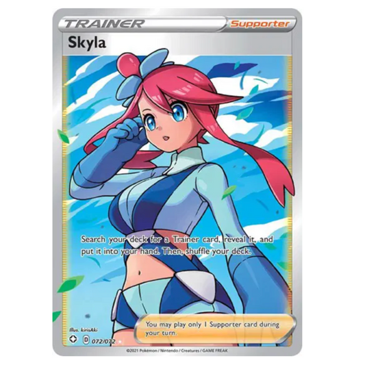 Pokemon TCG Skyla Shining Fates 072/072