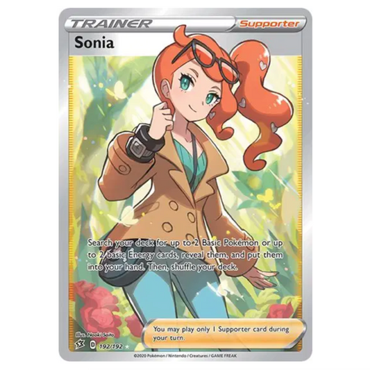 Pokemon TCG Sonia Rebel Clash 192/192
