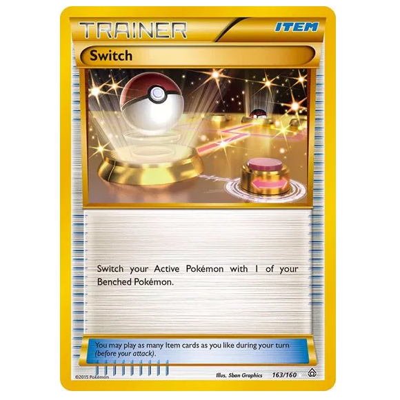 Pokemon TCG Switch Primal Clash 163/160