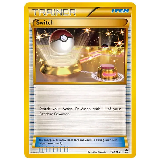 Pokemon TCG Switch Primal Clash 163/160