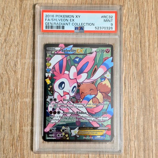 Pokemon TCG Sylveon EX Generations RC32/RC32 (PSA 9)
