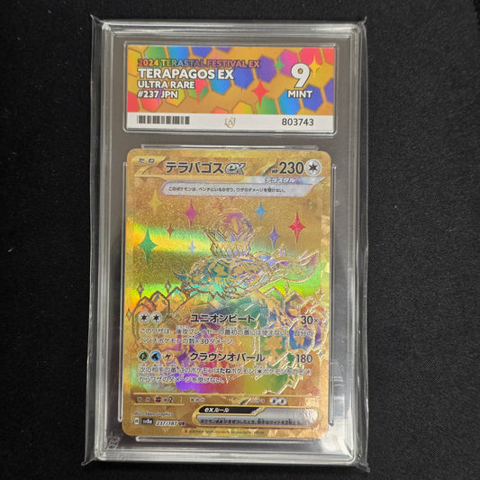 Pokemon TCG Terapagos ex Terastal Festival 237/187 (Japanese) (Ace 9)