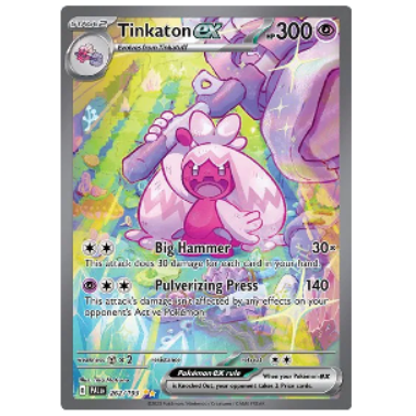 Pokemon TCG Tinkaton ex Paldea Evolved 262/193