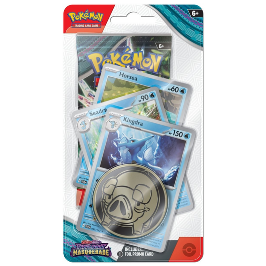 Pokemon TCG Twilight Masquerade Premium Checklane Blister Kingdra