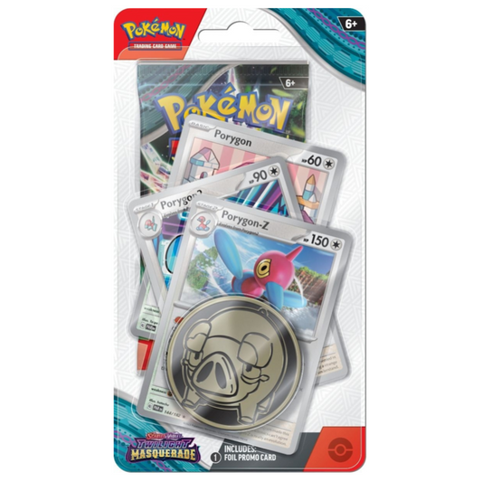 Pokemon TCG Twilight Masquerade Premium Checklane Blister Porygon-z