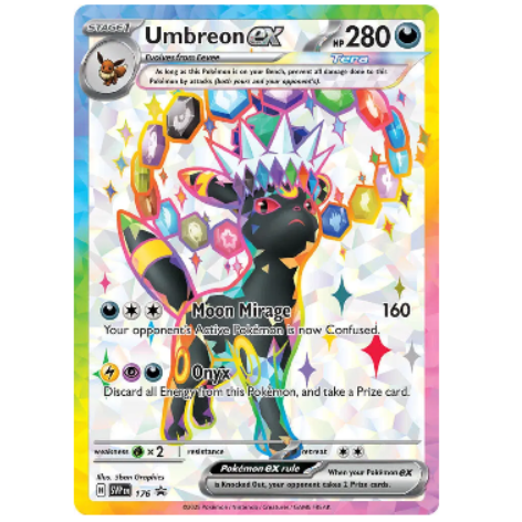 Pokemon TCG Umbreon ex Promo 176.
