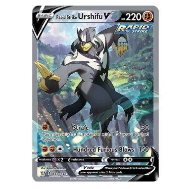 Pokemon TCG Urshifu Battle Style Rapid Strike 153/163