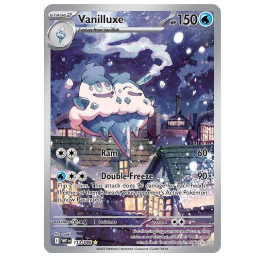 Pokemon TCG Vanilluxe White Flare 113/086
