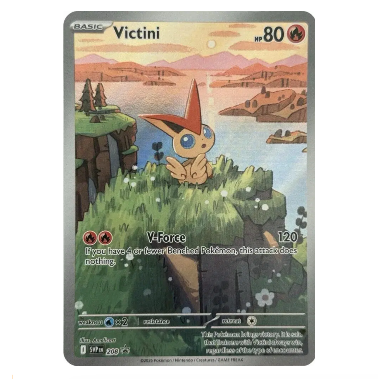 Pokemon TCG Victini Promo 208