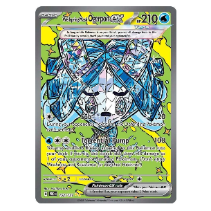 Pokemon TCG Wellspring Mask Ogerpon ex Prismatic Evolution 152/131