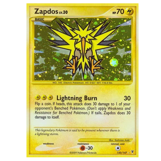 Pokemon TCG Zapdos LV.30 Supreme Victors 150/147