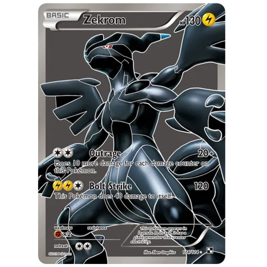 Pokemon TCG Zekrom Black & White 114/114