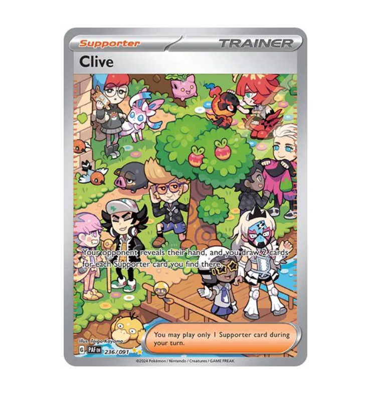 Pokemon TCG Clive Paldean Fates 236/091