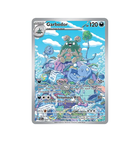 Pokemon TCG Garbodor Paradox Rift 204/182
