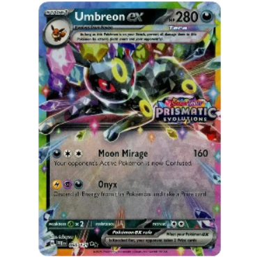Pokemon TCG Umbreon ex Stamped Prismatic Evolutions 060/131