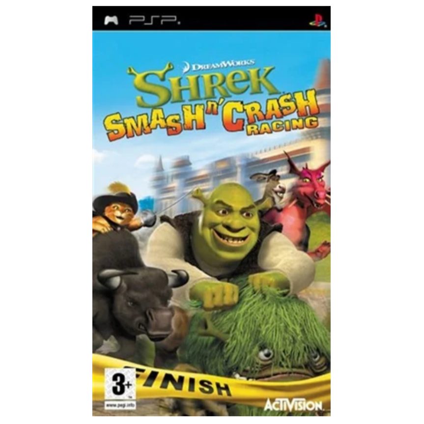 Shrek Smash n Crash Racing PSP