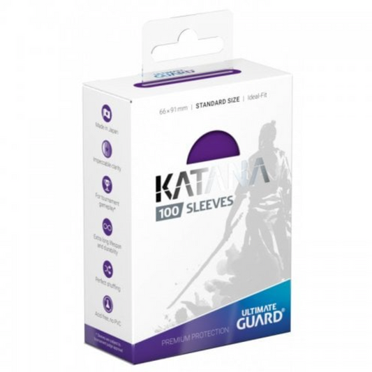 Ultimate Guard Katana Sleeves Standard Size (100) Purple