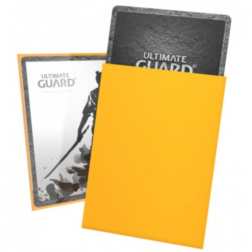 Ultimate Guard Katana Sleeves Standard Size (100) Yellow