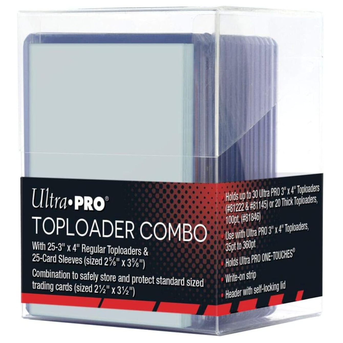 Ultra Pro Deck Box Toploader Combo