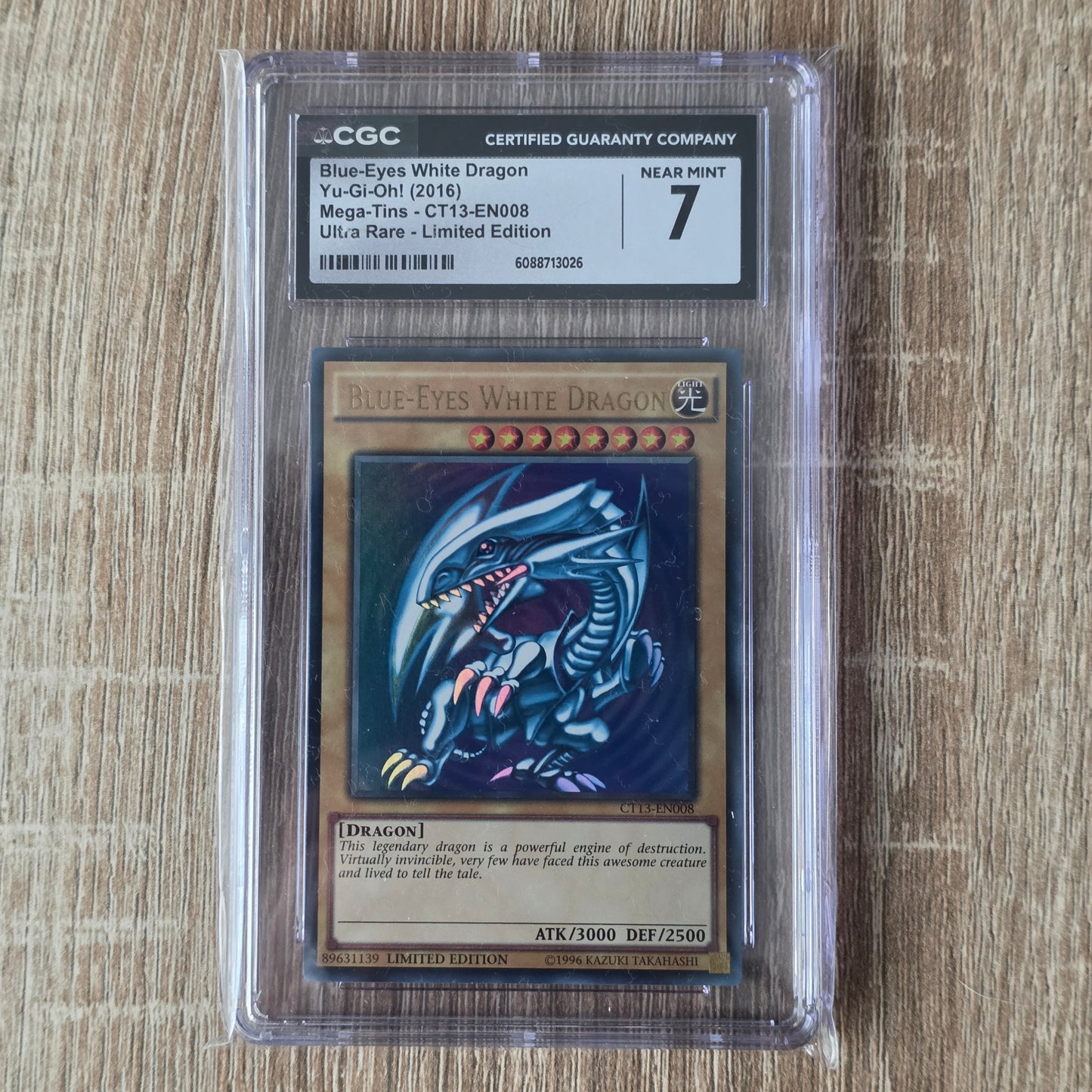 Yu-Gi-Oh! TCG Blue-Eyes White Dragon *Ultra Rare* CT13-EN008 (CCG 7)