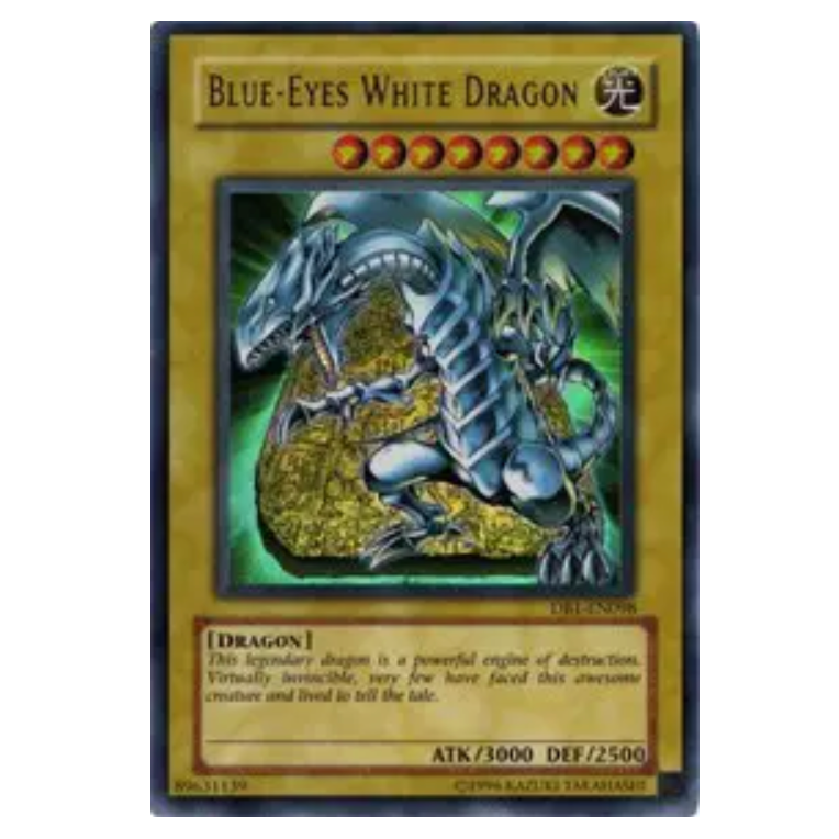 Yu-Gi-Oh! TCG Blue-Eyes White Dragon *Ultra Rare* DB1-EN098