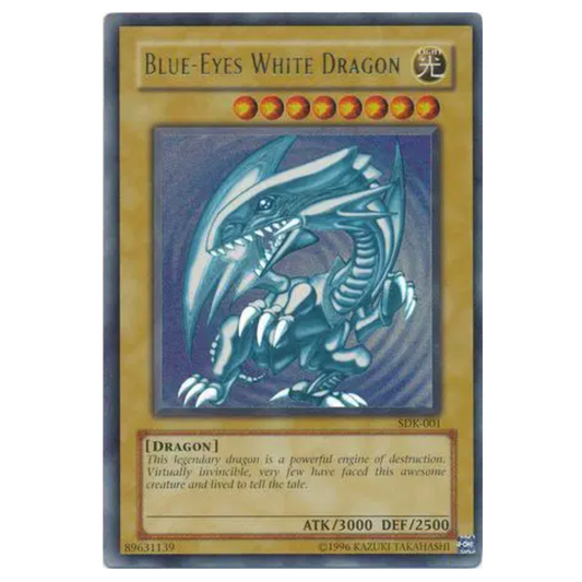 Yu-Gi-Oh! TCG Blue-Eyes White Dragon *Ultra Rare* SDK-001