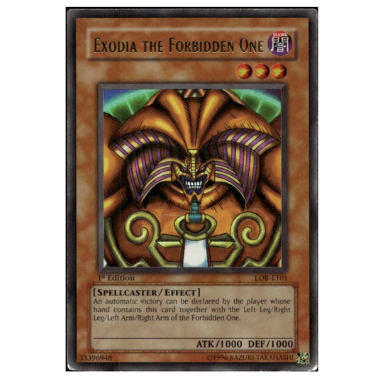 Yu-Gi-Oh! TCG Exodia the Forbidden One *Ultra Rare* LOB-E101