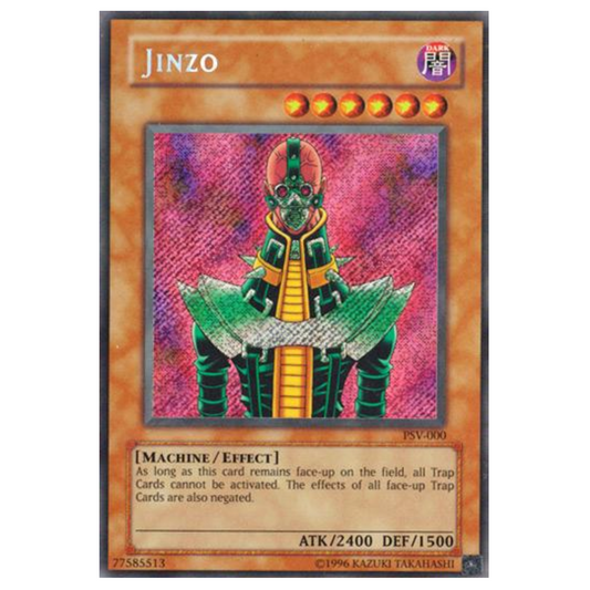 Yu-Gi-Oh! TCG Jinzo *Secret Rare* PSV-000