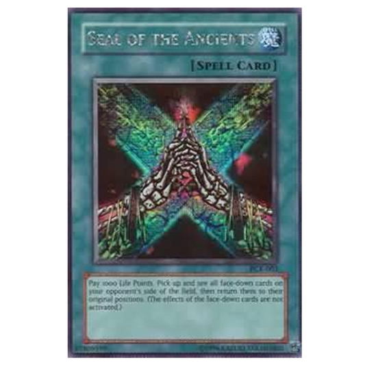 Yu-Gi-Oh! TCG Seal of the Ancients *Secret Rare* PCK-E003