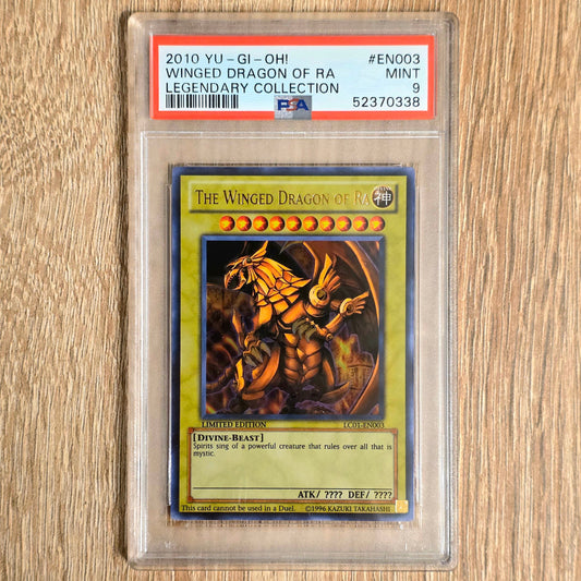 Yu-Gi-Oh! TCG The Winged Dragon of Ra *Ultra Rare* LC01-EN003 (PSA 9)