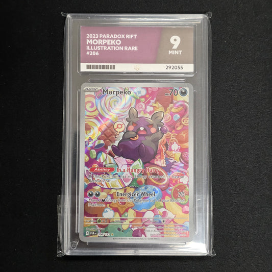 Pokemon TCG Morpeko Paradox Rift 206/182 (Ace 9)