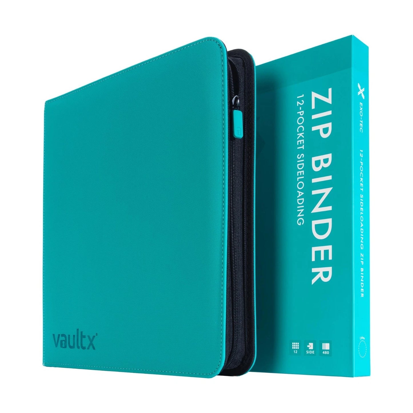 Vault X 12-Pocket Exo-Tec® Zip Binder