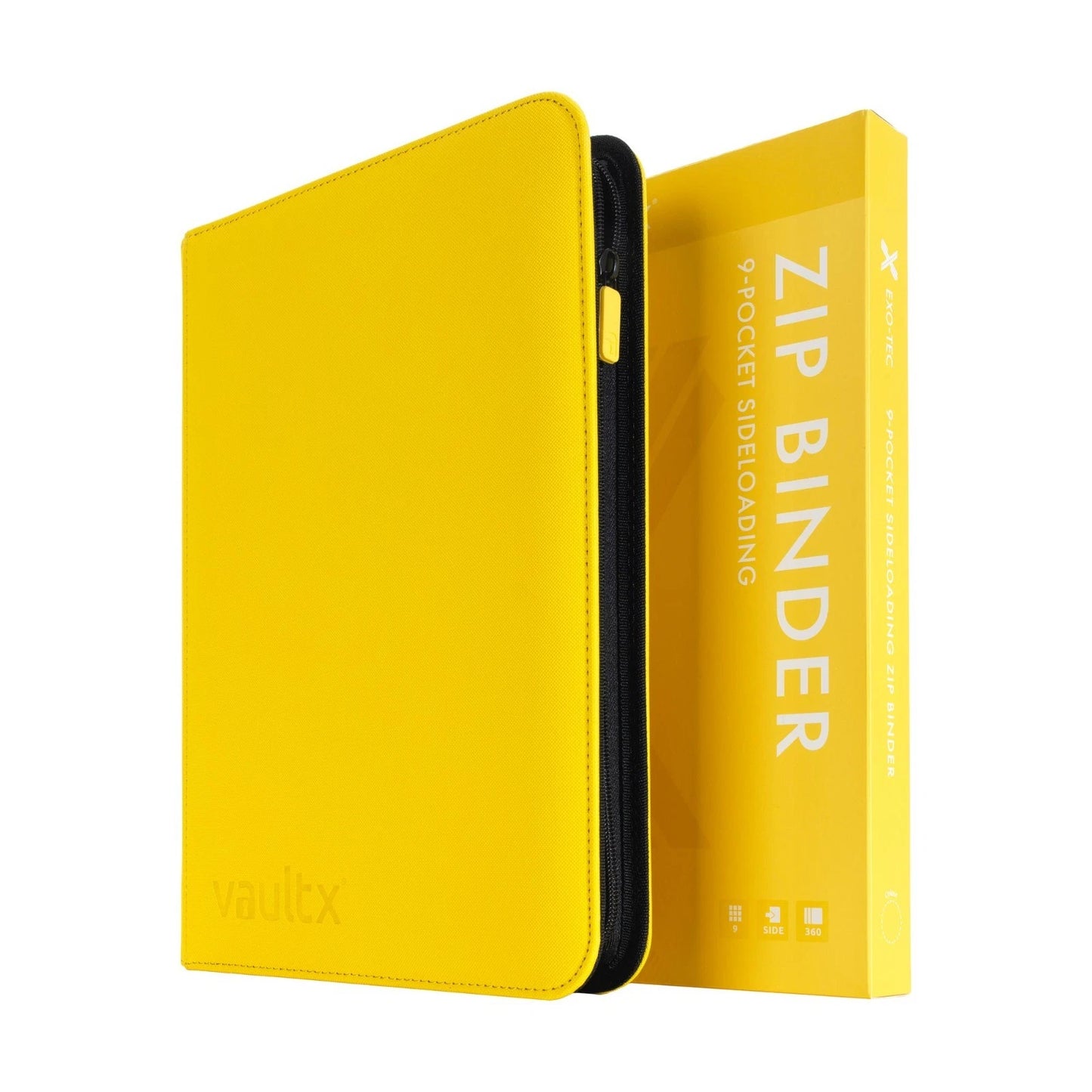Vault X 9-Pocket Exo-Tec® Zip Binder